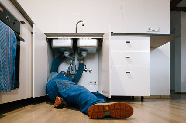Professional Drain Cleaning technician working in West Hartford, CT